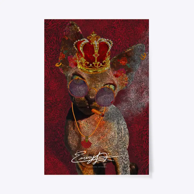 King Cat Poster