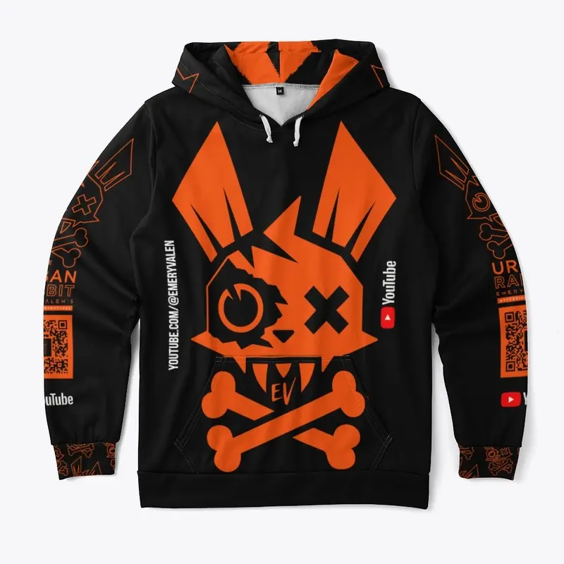 Urban Rabbit Hoodie, Orange is Black